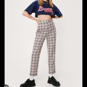 Plaid Nasty Gal Pants